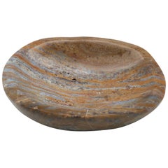 Jasper Vide Poche Bowl, Hand Carved in Madagascar