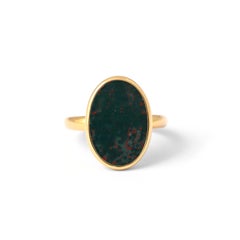 Jasper Yellow Gold 18K Ring