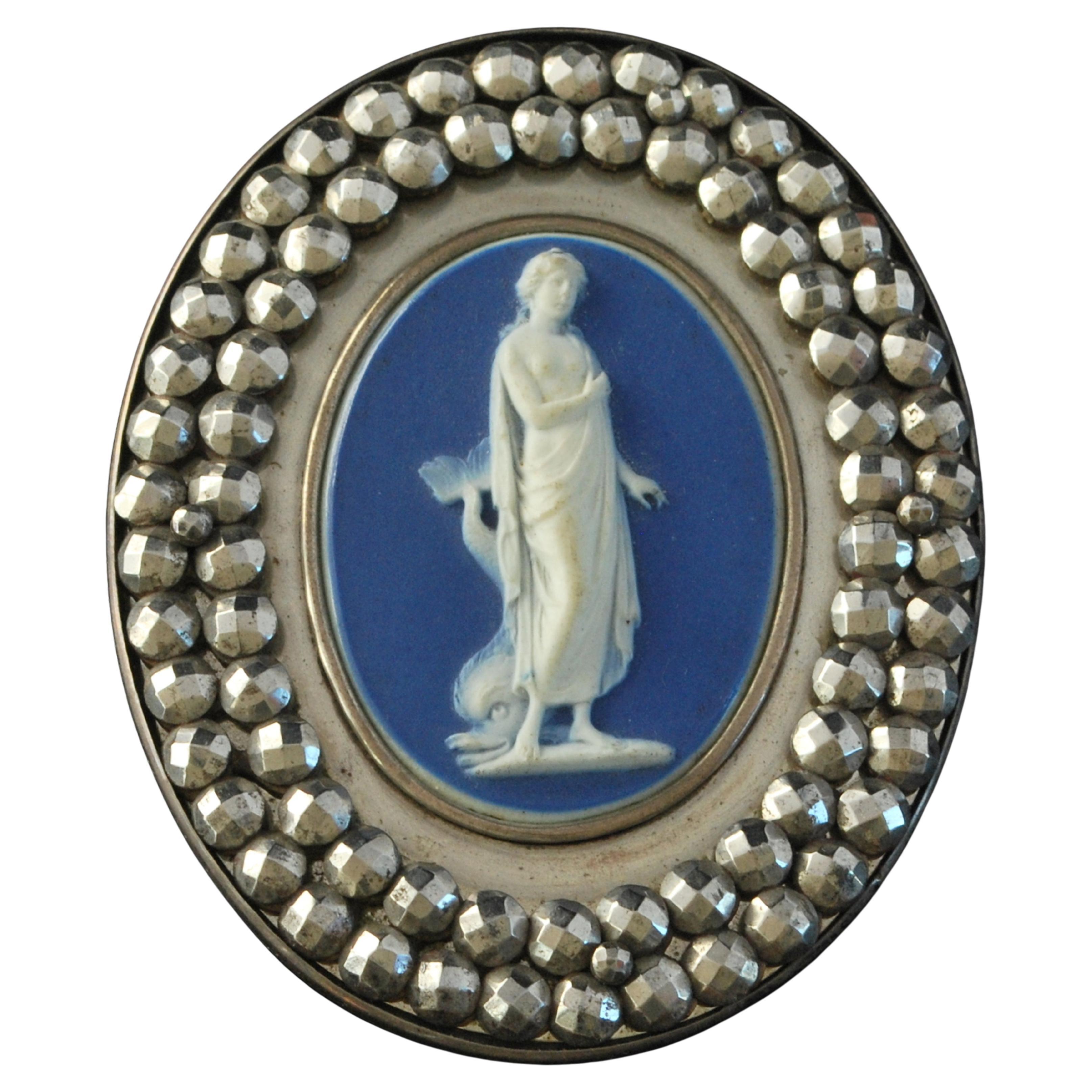 Jasperware Buckle, Wedgwood, Matthew Boulton, Circa 1795