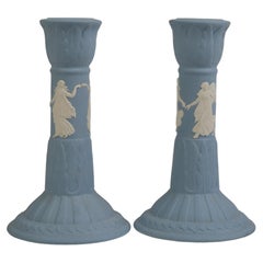 Jasperware, Wedgewood, Chandeliers bleu et blanc, 1940