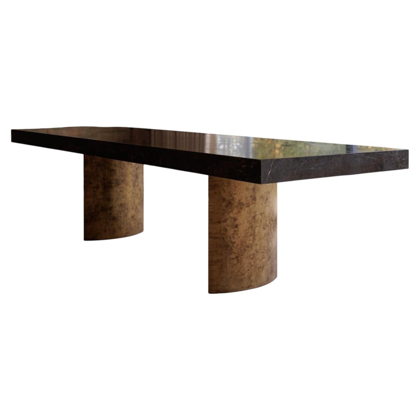 Jatoba Brown Polished Dining Table