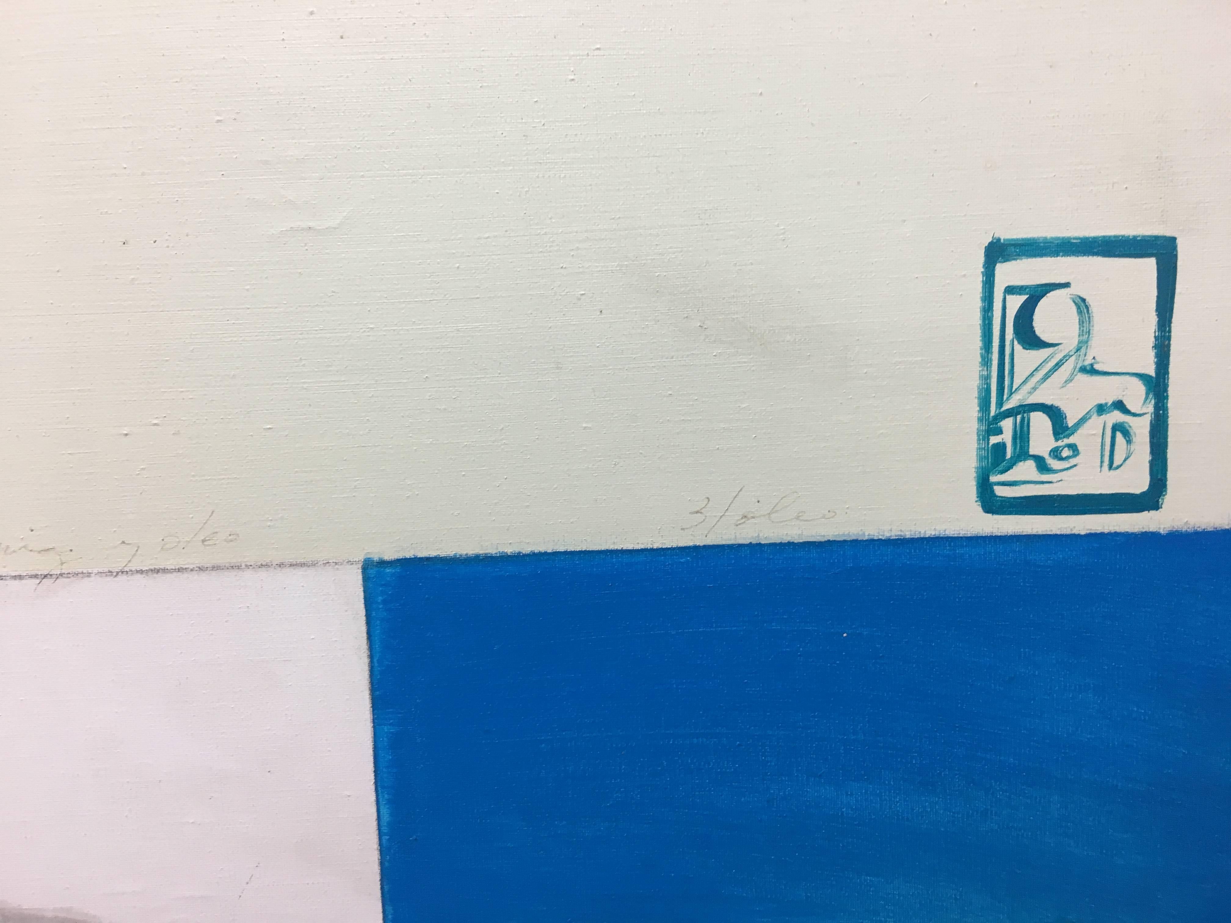GENOVART   Arcobaleno   pittura acrilica astratta originale in vendita 1