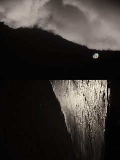Díptico Gaia 125 - Edición limitada en blanco y negro Impresión fotográfica