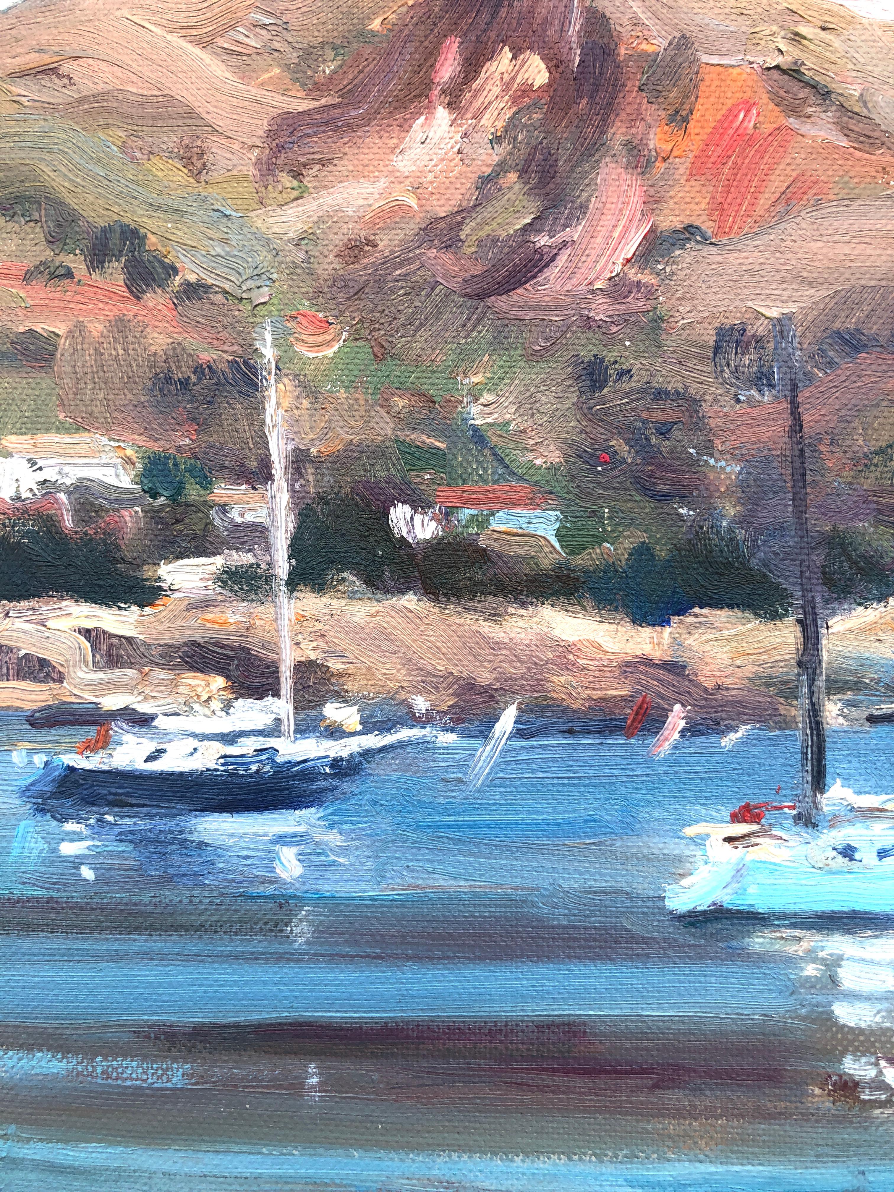 Jaume Mariné - Vue de la côte - Huile sur toile

Mesures à l'huile 27x22 cm.

Sans cadre.

Né à Poblenou en 1935. Décédé en 2012. Il était le fils d'un peintre mural, dans le petit atelier duquel Jaume était fasciné par les mélanges de couleurs.