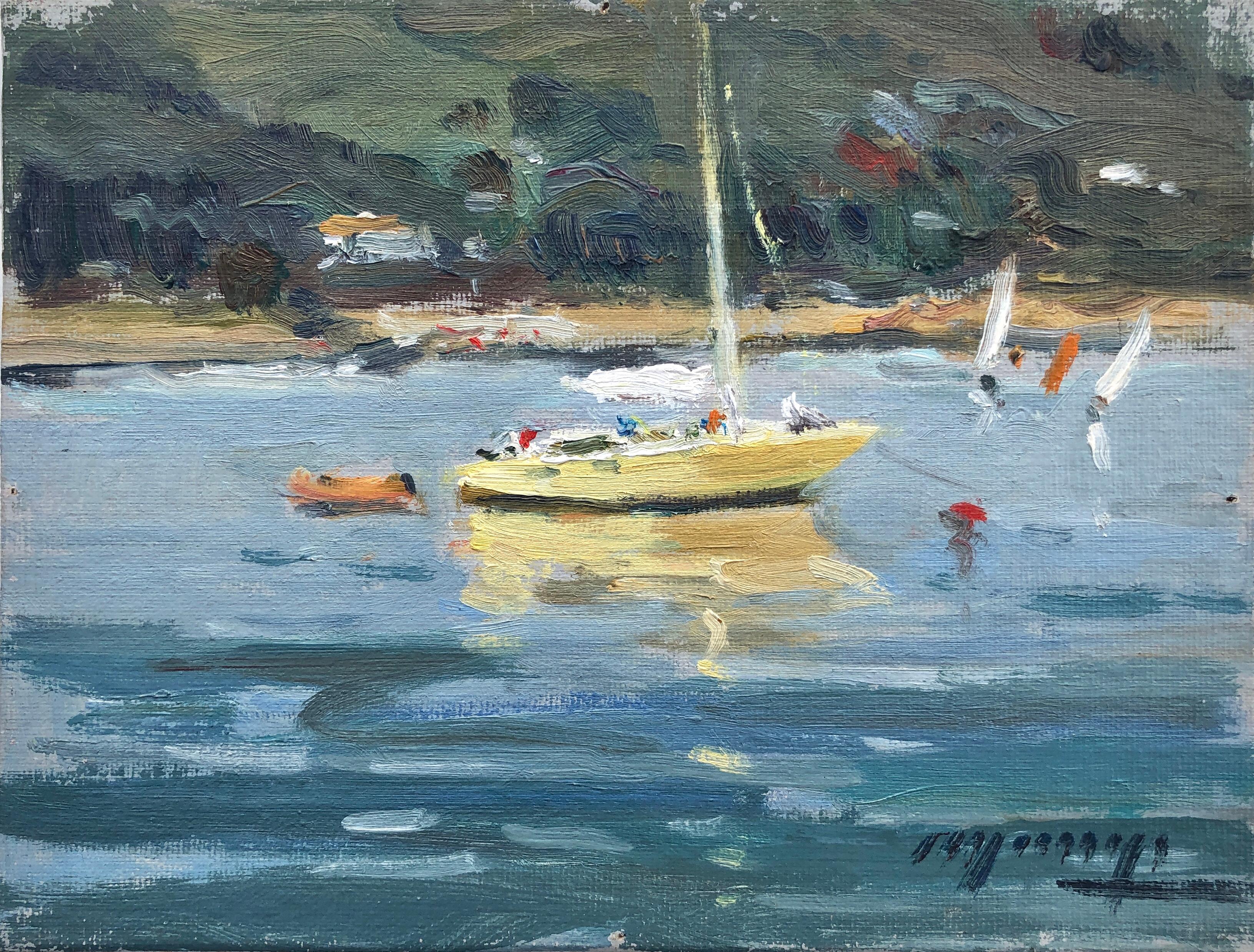 Landscape Painting Jaume Marine - Espagne peinture à l'huile impresioniste paysage marin espagnol méditerranée