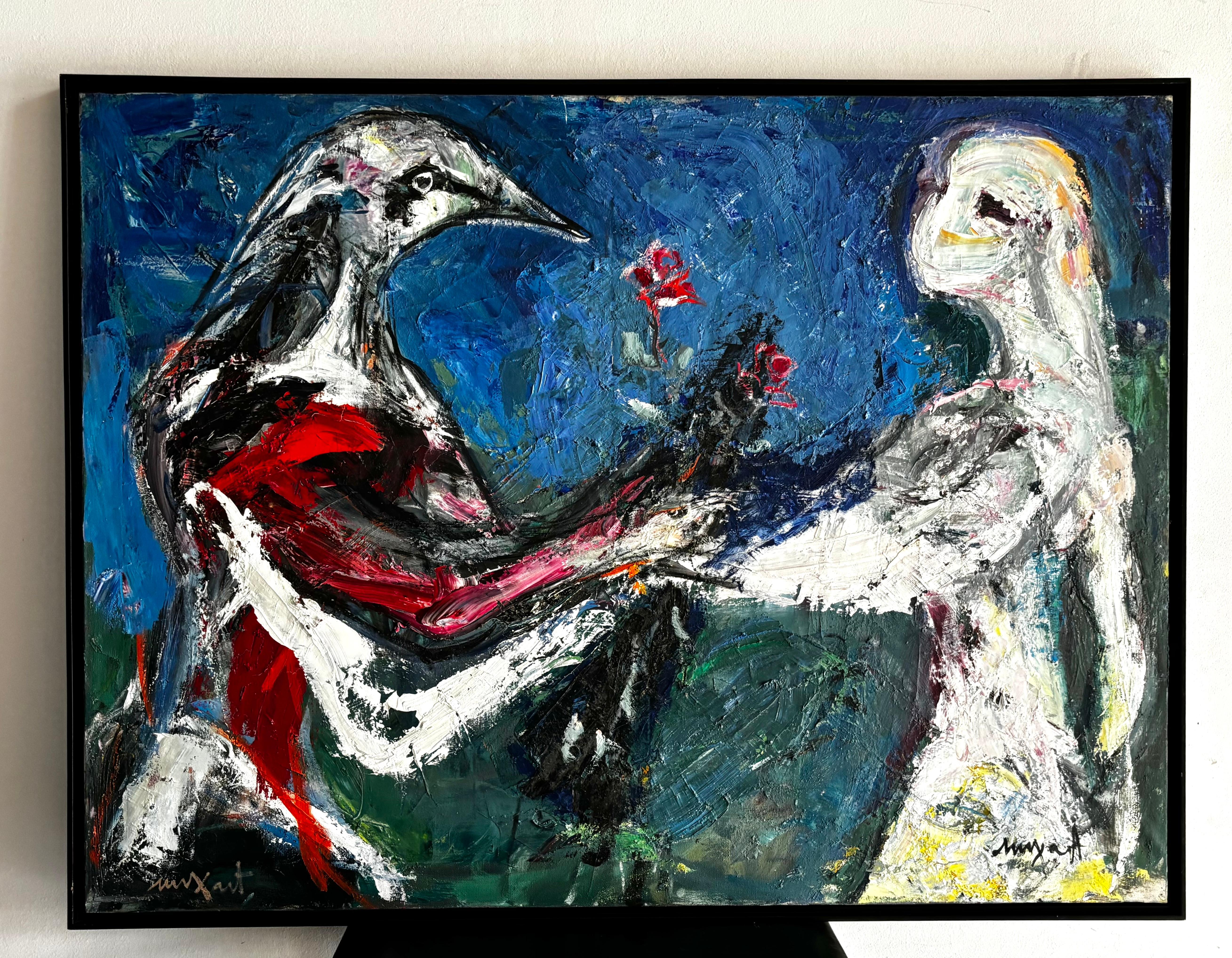Amistad - Painting by Jaume Muxart Domenech