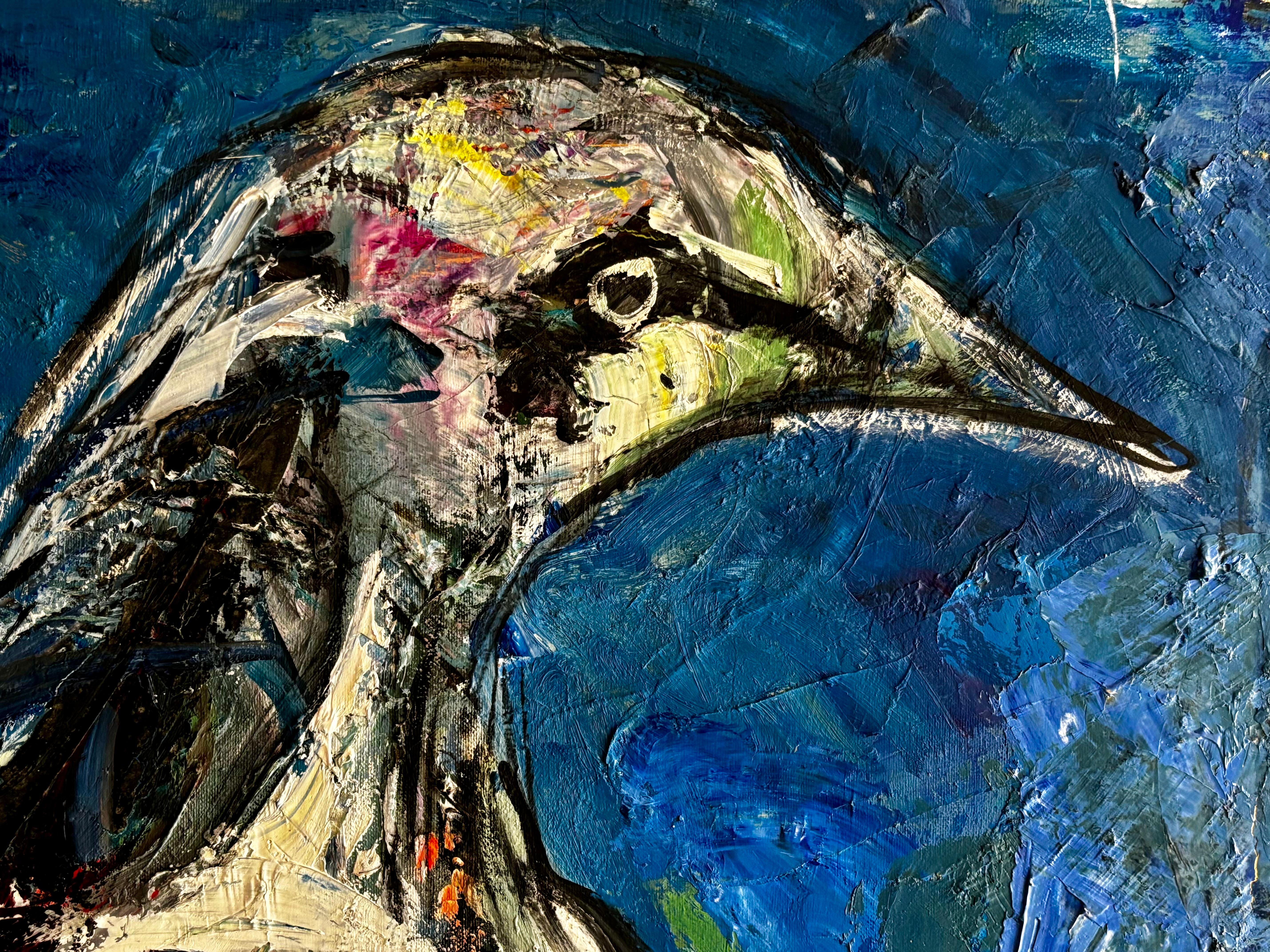 Amistad - Contemporary Painting by Jaume Muxart Domenech