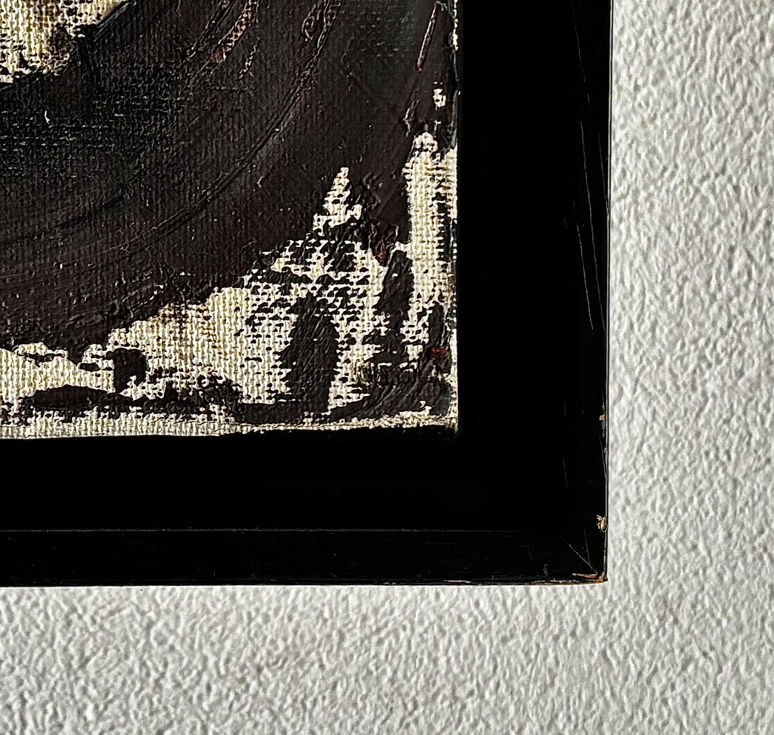 El Vigilante Abstracto - Óleo sobre tela - 146 x 97 cm. For Sale 6
