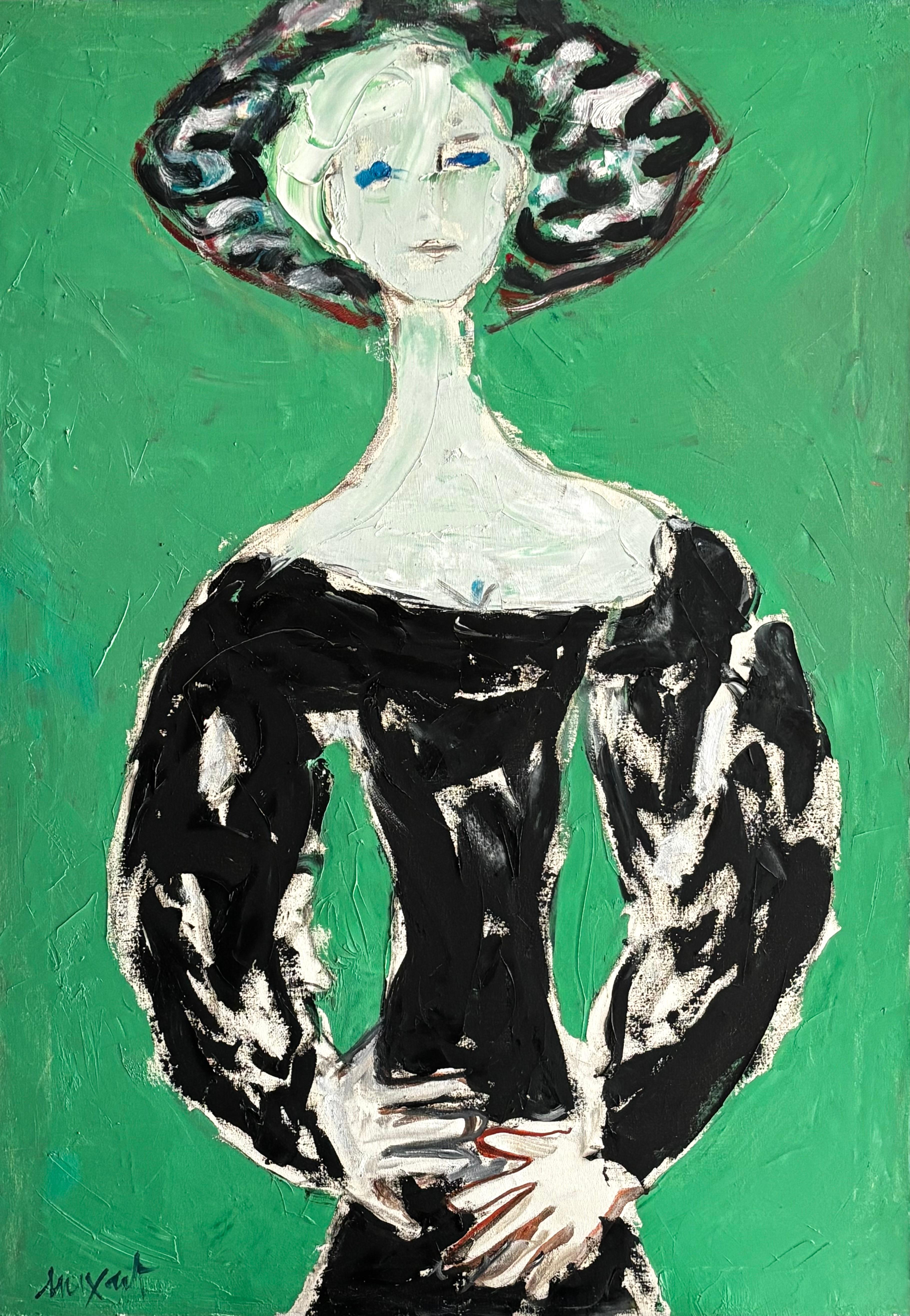Jaume Muxart Domenech Figurative Painting - Personaje