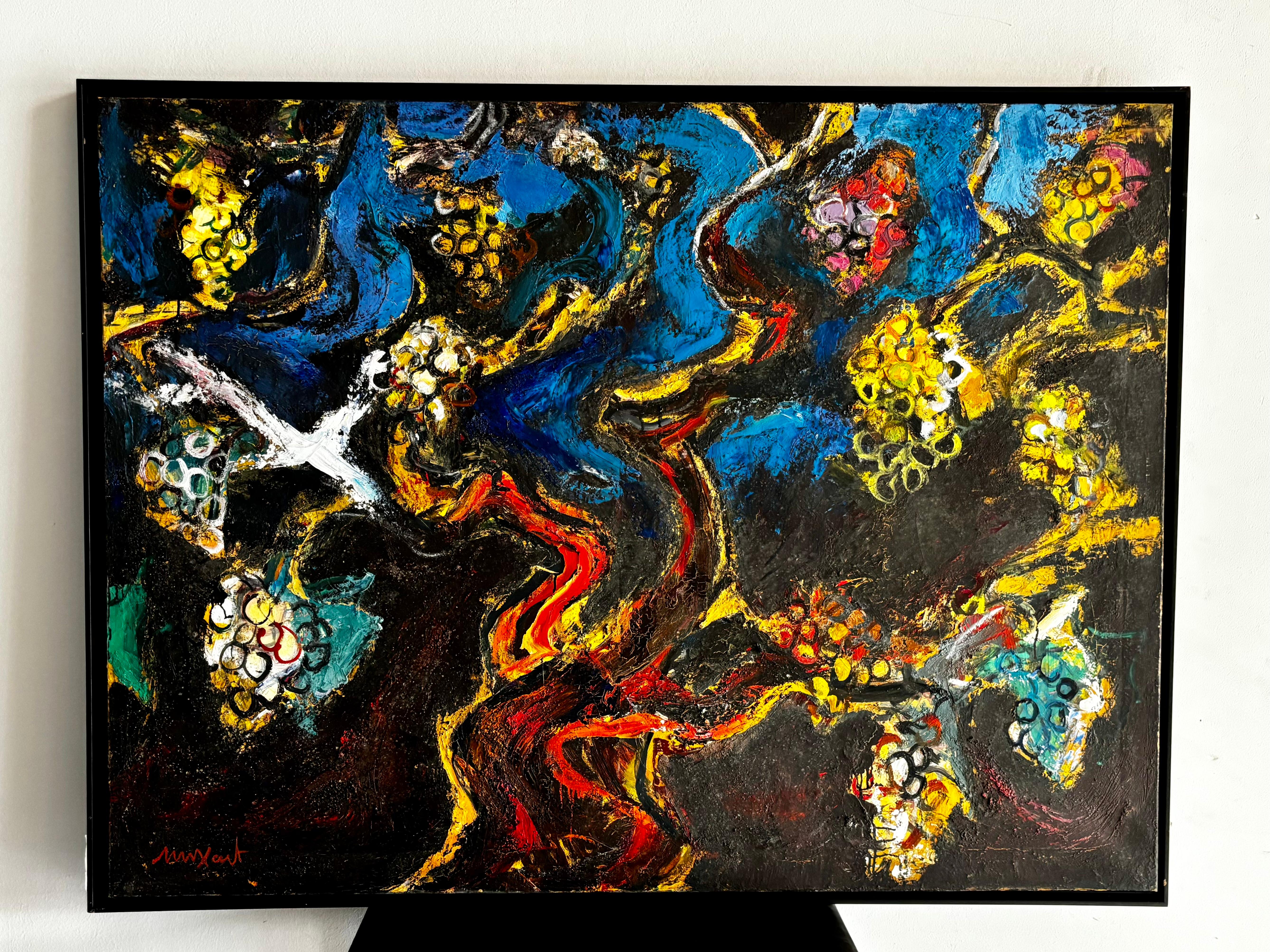 Parra con UVA - Painting di Jaume Muxart Domenech