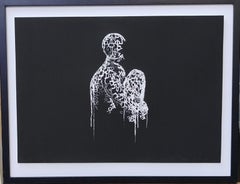 Plensa 26. 9. 2 A La Intemperie Etching, Contemporary, Signed, 11/65, Framed
