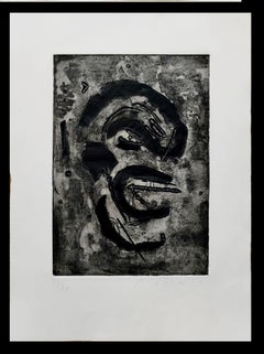 Jaume Plensa - Plensa VERTICAL, Sans titre gravure originale Plensa VERTICAL, Sans titre gravure originale