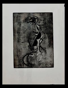 Jaume Plensa - Plensa VERTICAL, Sans titre gravure originale Plensa VERTICAL, Sans titre gravure originale