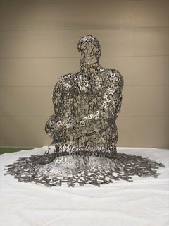 Jaume Plensa. El alma de Tokio. 2007. Acero inoxidable. 223 × 234,1 × 252,7 cm.