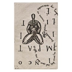 Jaume Plensa Lithography Hand Signed