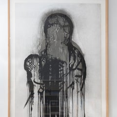 Jaume Plensa 'Untilted 2' Framed Photoetching, 2021