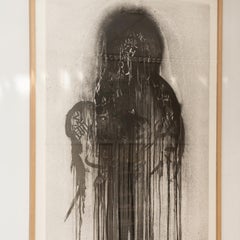 Jaume Plensa 'Untilted 3' Framed Photoetching, 2021