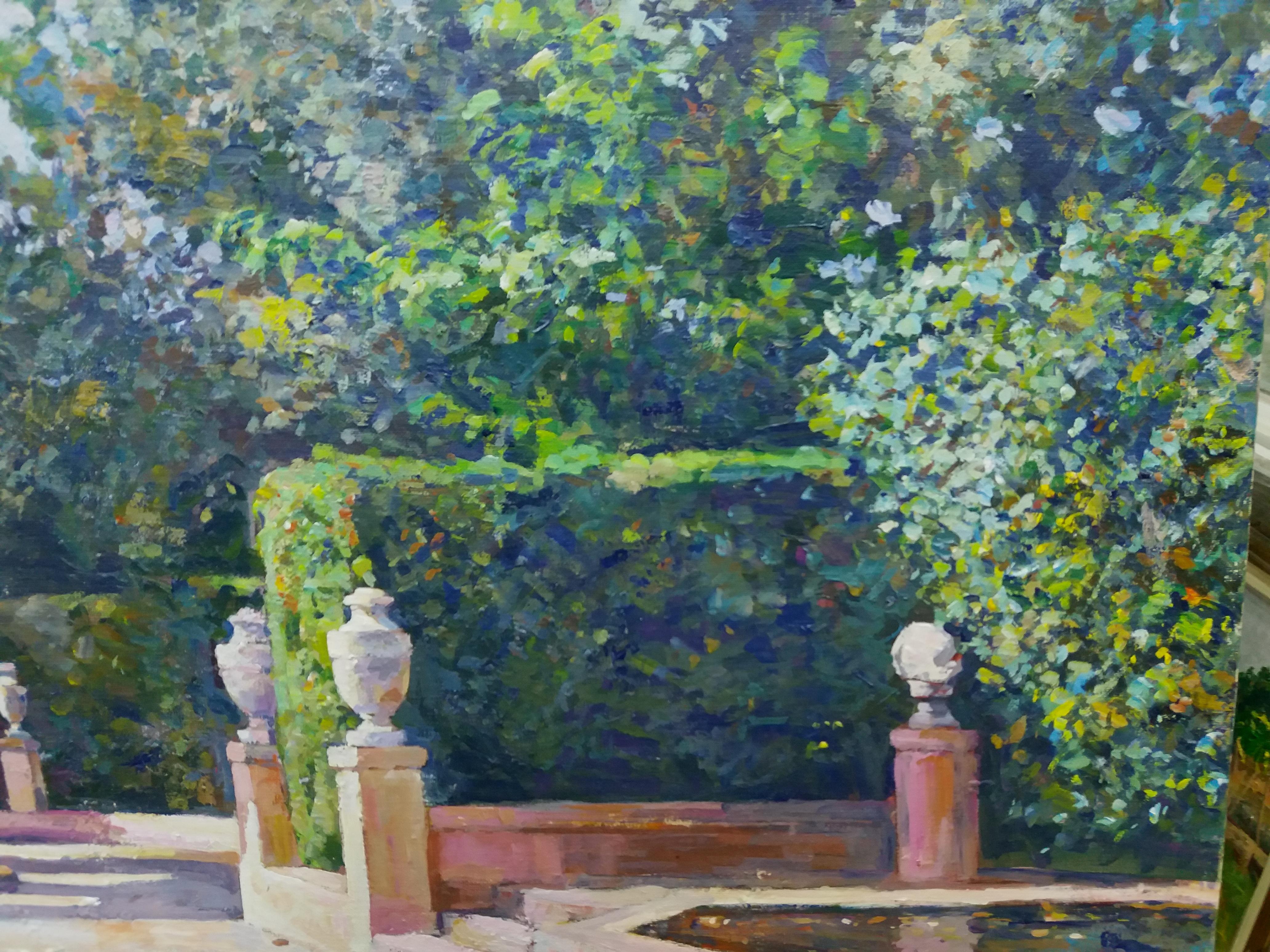 Jaume Terrassa  BARCELONA  realistische Acryl-Leinwand im Angebot 9