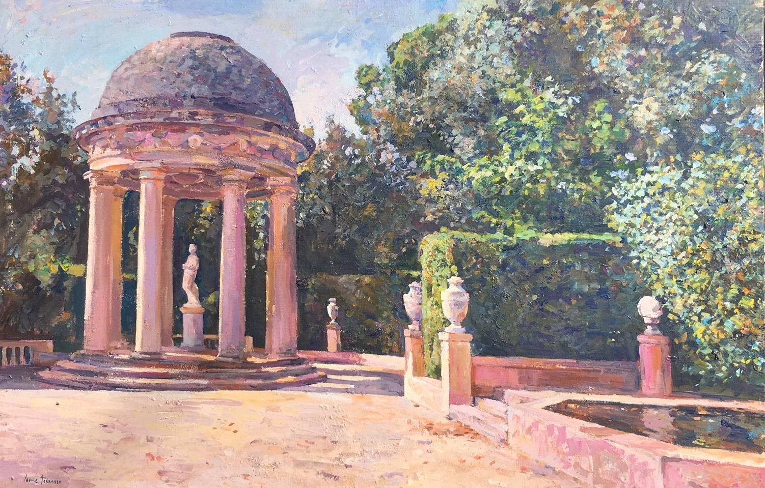 JaumeTerrassa  BARCELONA  lienzo acrílico original realista - Painting de Jaume Terrassa