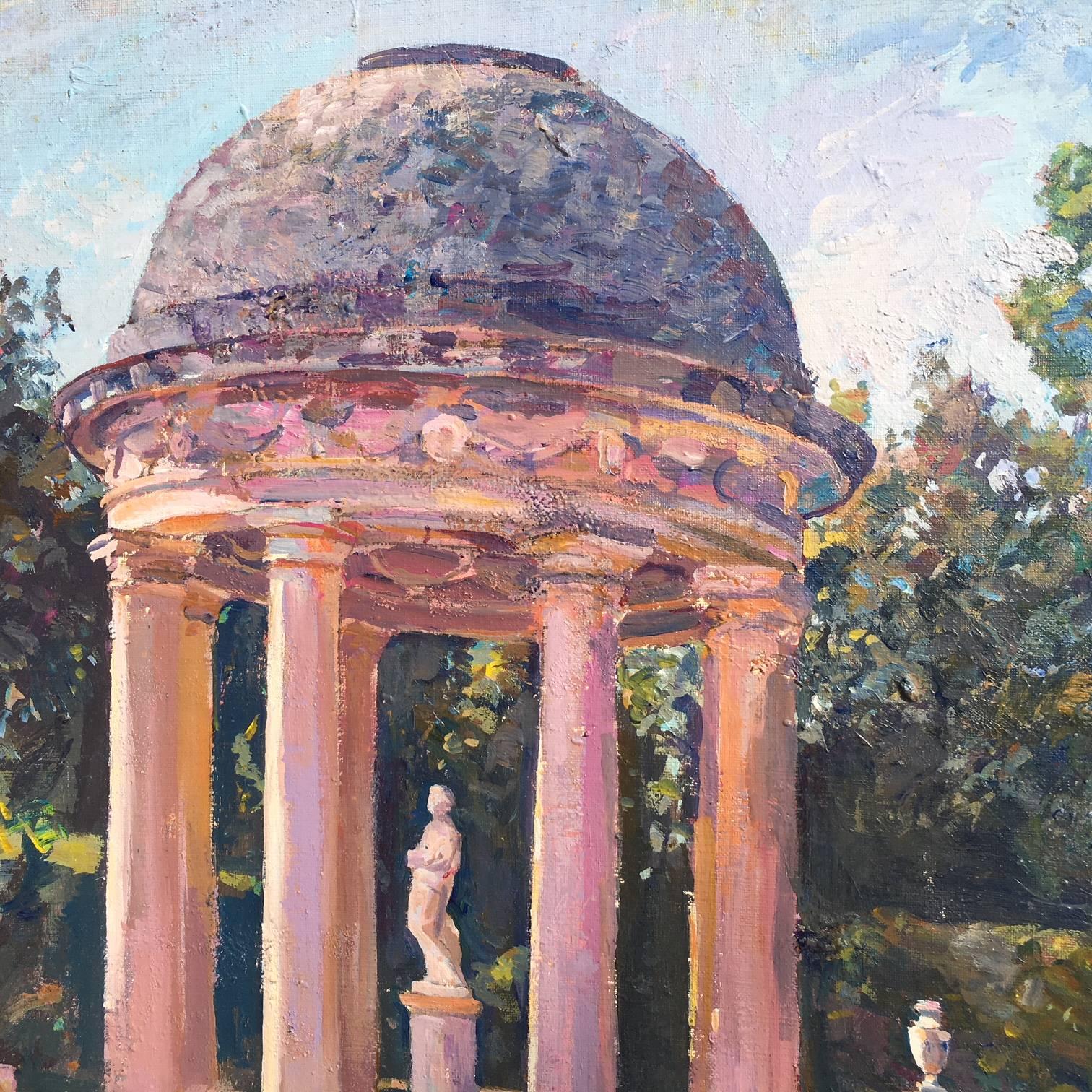 Jaume Terrassa  BARCELONA  realistische Acryl-Leinwand im Angebot 2