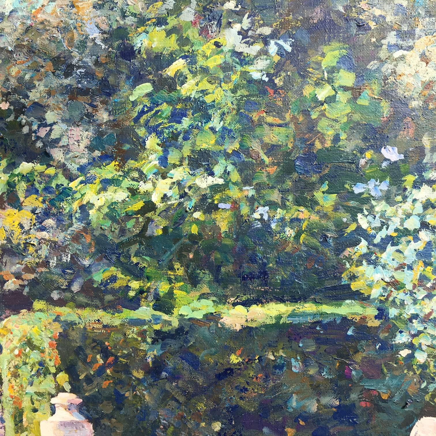 Jaume Terrassa  BARCELONA  realistische Acryl-Leinwand im Angebot 3