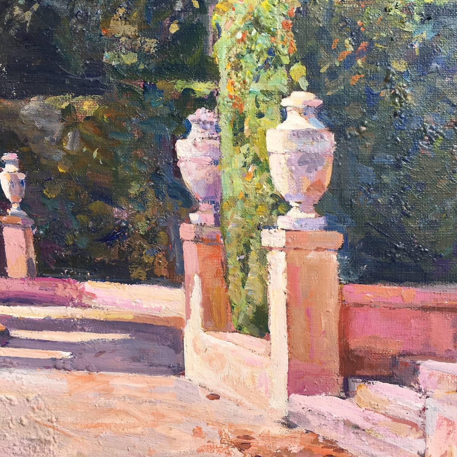 Jaume Terrassa  BARCELONE  Toile acrylique originale et réaliste en vente 4