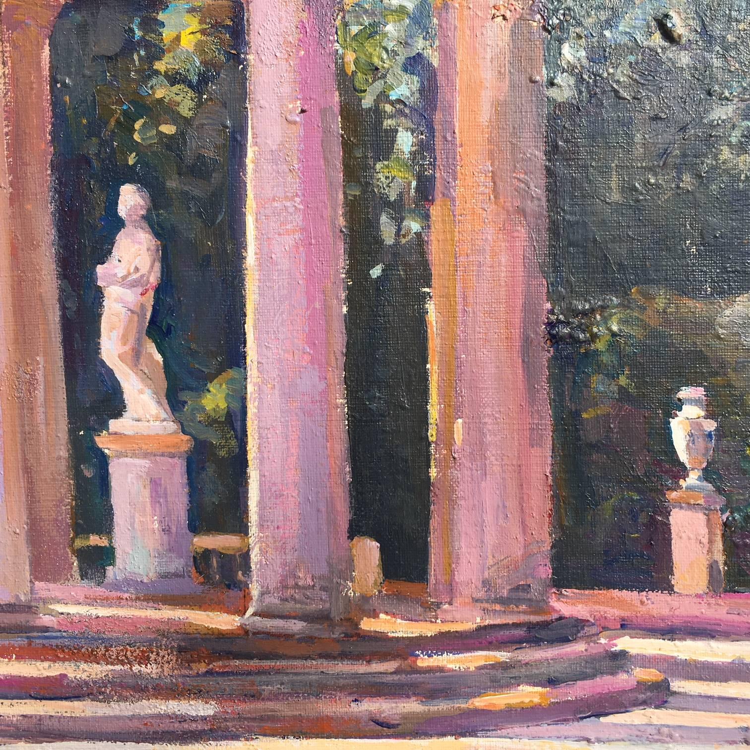 Jaume Terrassa  BARCELONA  realistische Acryl-Leinwand im Angebot 6