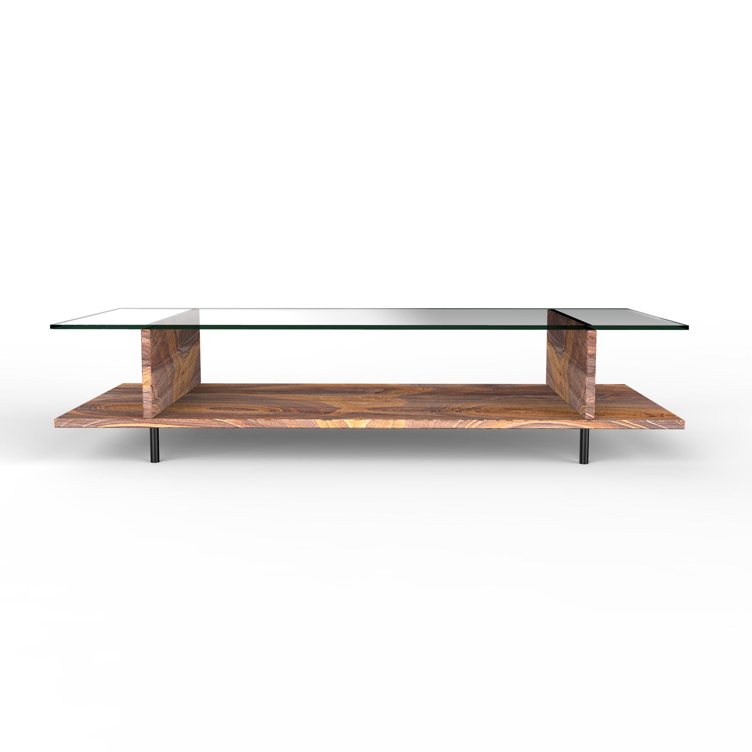 Hand-Crafted Java Sandstone Coffee Table Marble Design Joaquín Moll Minimal Luxury Furniture For Sale