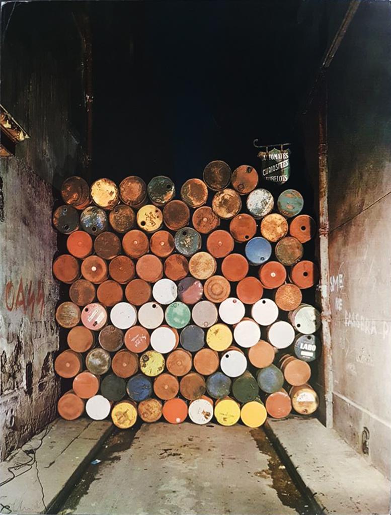 Javacheff Christo Color Photograph - Mur de Barils 