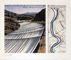 2005 Javacheff Christo 'Over the River, project for the Arkansas River'