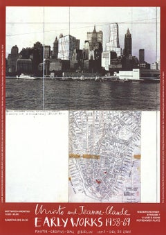 Javacheff Christo « Lower Manhattan (1964) » 2001- Poster