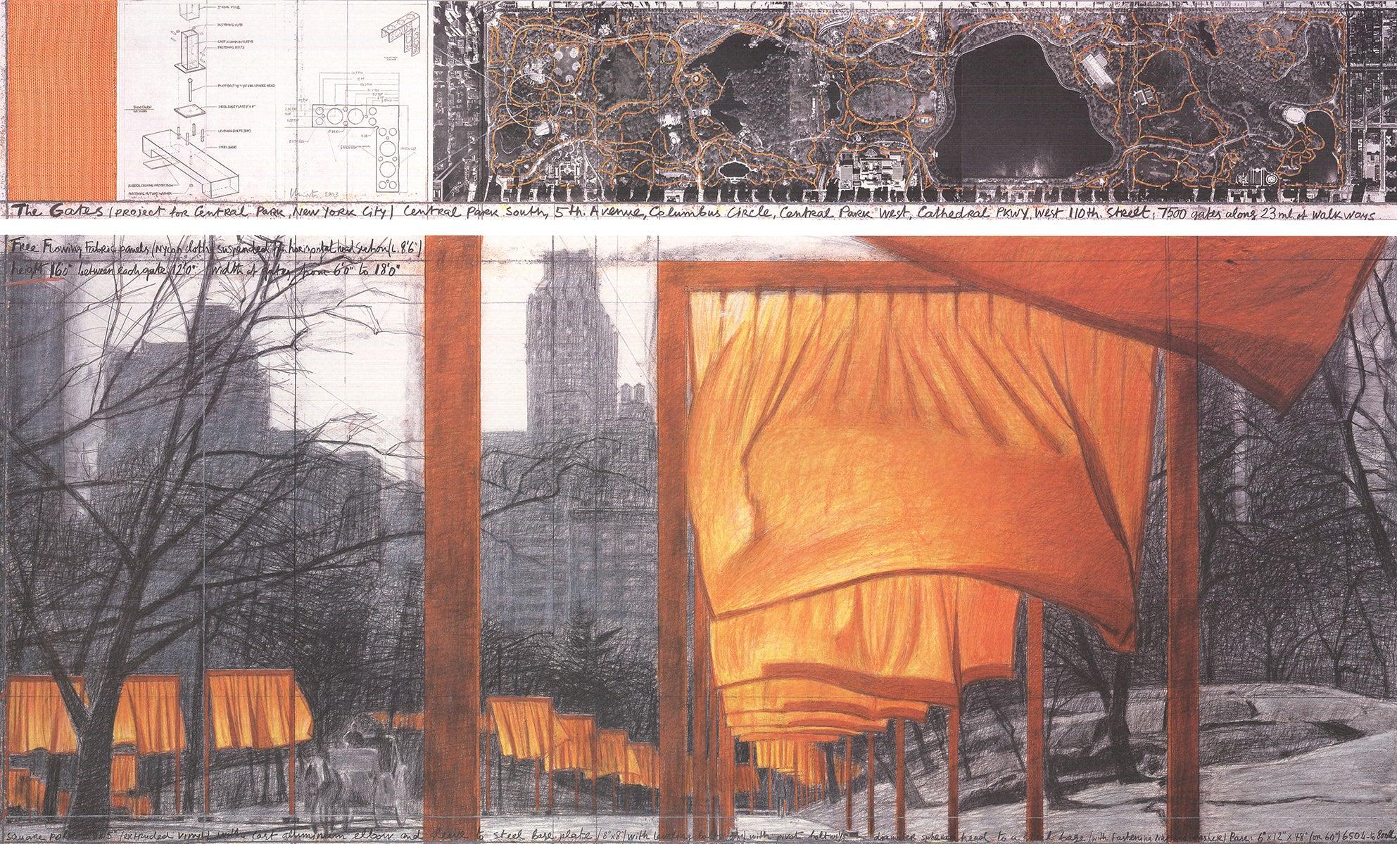'The Gates' 2003 - Contemporary Print by Javacheff Christo