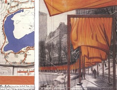Christo-New York, Central Park 'The Gates XXIII' 2004 Vintage