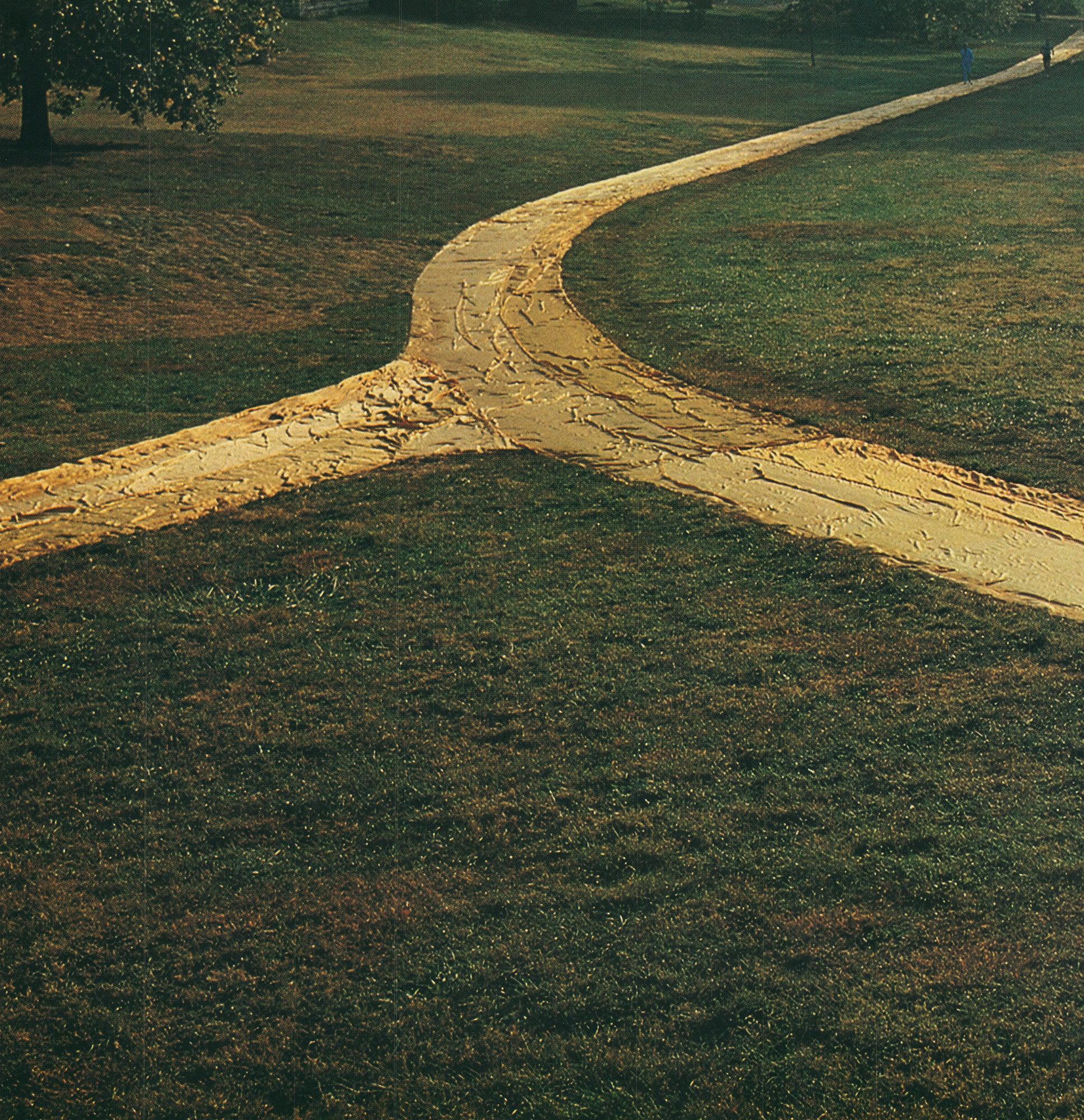 Javacheff Christo 'Wrapped Walk Ways' 1979- Signed For Sale 3