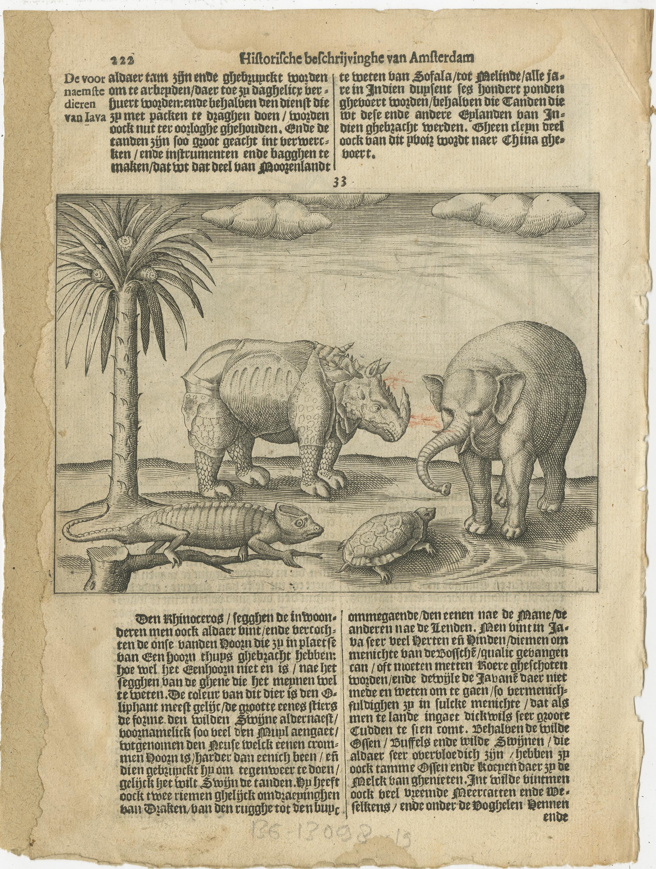 Javanese and Malay Ships near Bantam, from Pontanus’ Amsterdam History, 1611 For Sale 4