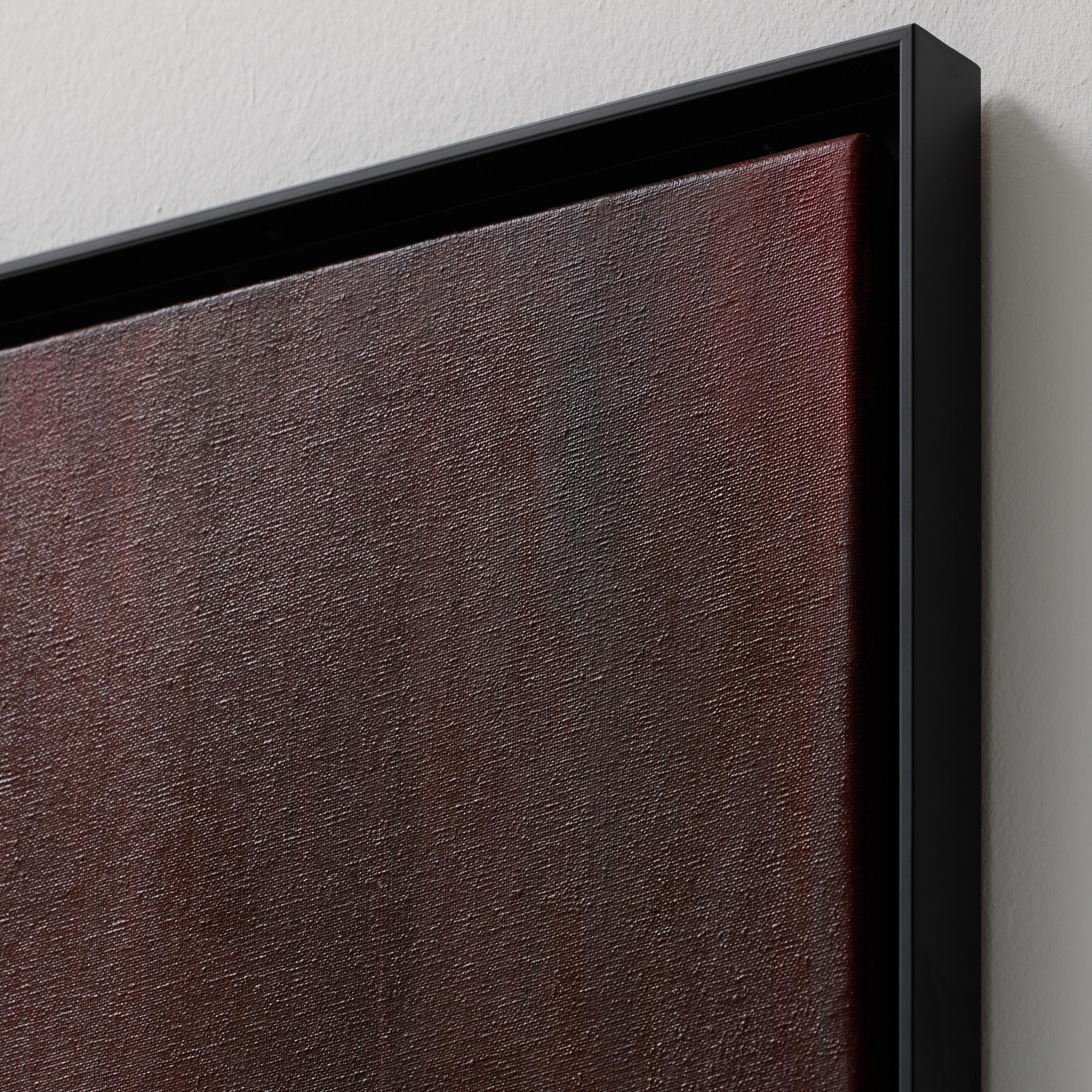 Javier Agudo, inspiriertes abstraktes Gemälde, Öl auf Leinwand, Mid-Century Modern inspiriert im Angebot 6