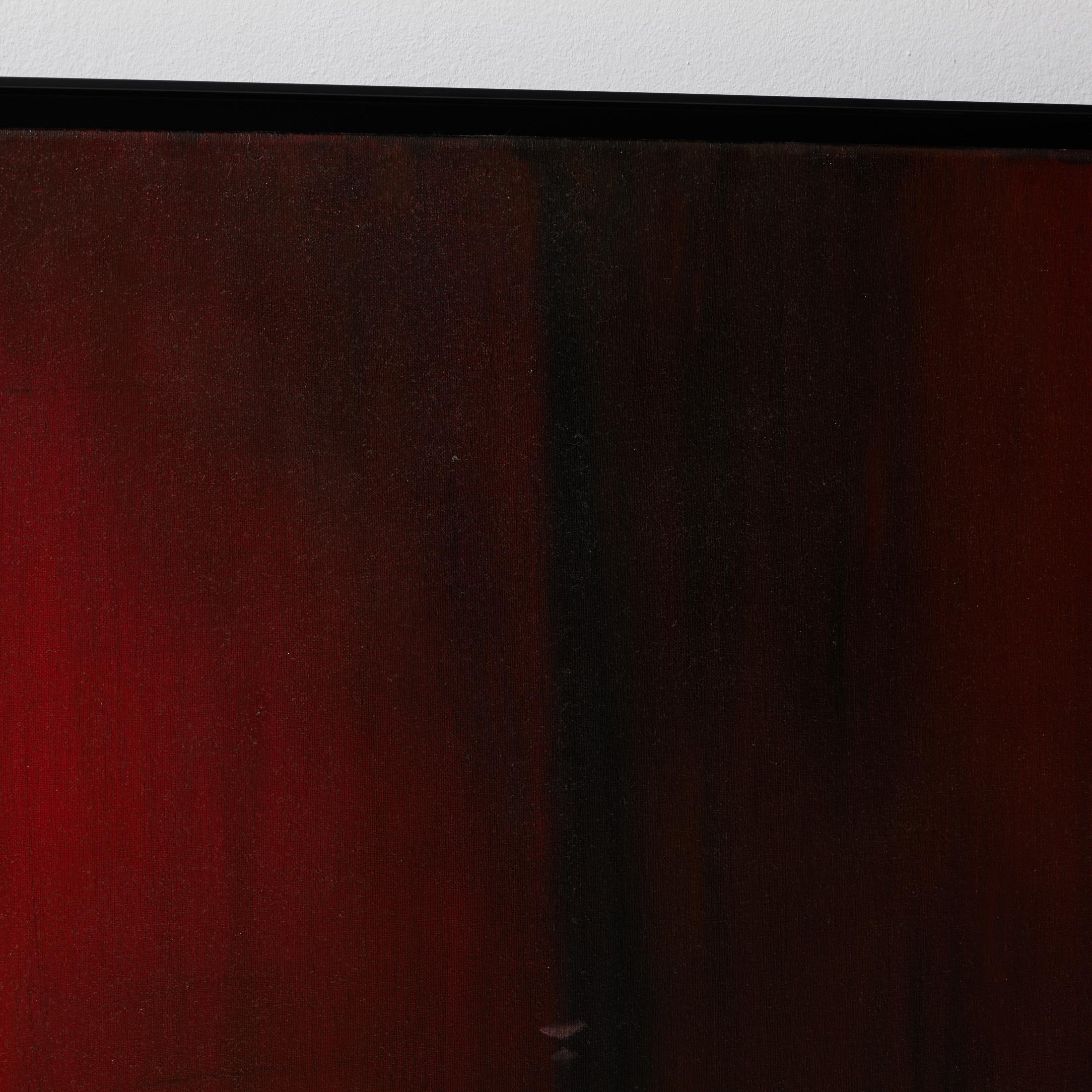 Javier Agudo, inspiriertes abstraktes Gemälde, Öl auf Leinwand, Mid-Century Modern inspiriert im Angebot 8