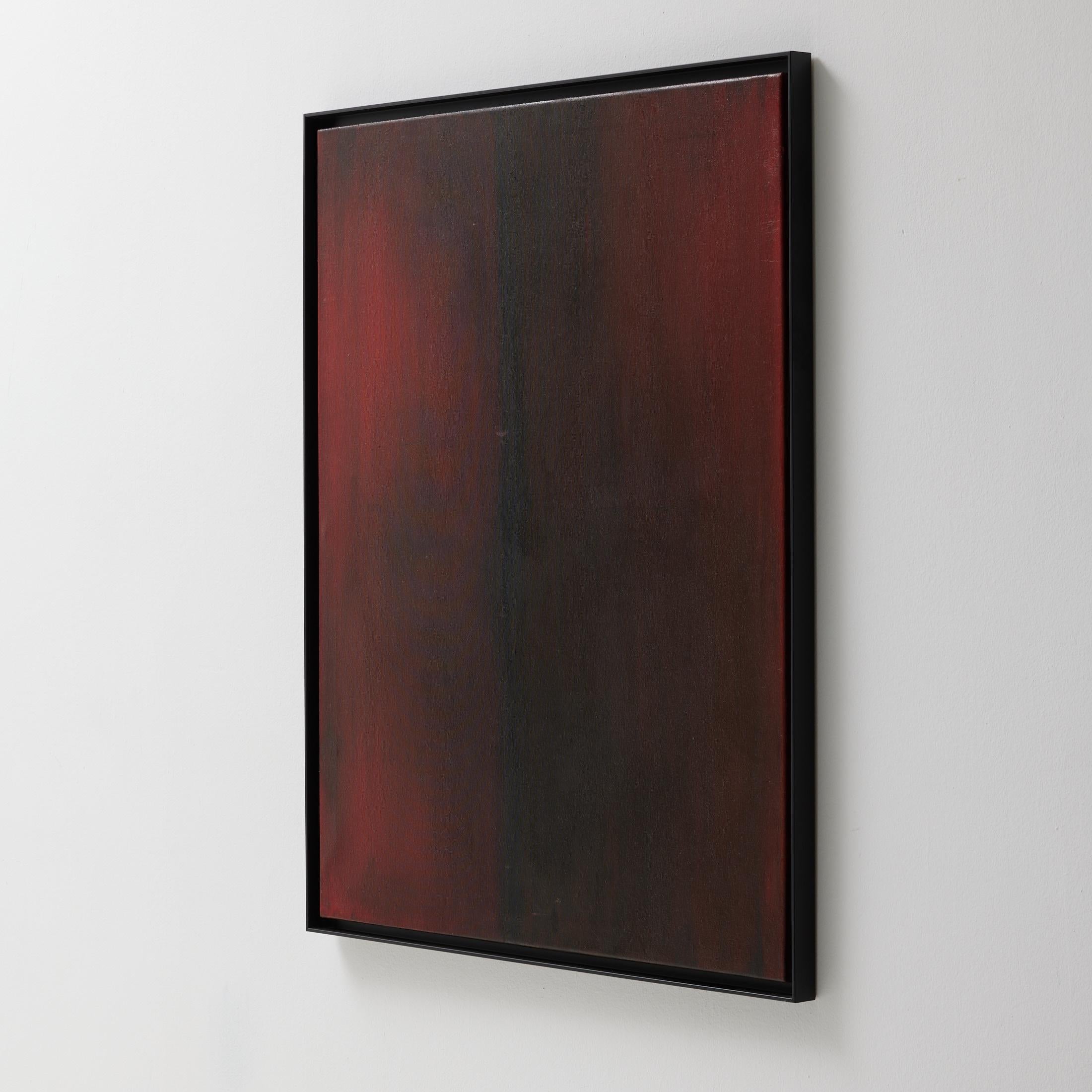 Javier Agudo, inspiriertes abstraktes Gemälde, Öl auf Leinwand, Mid-Century Modern inspiriert im Angebot 9