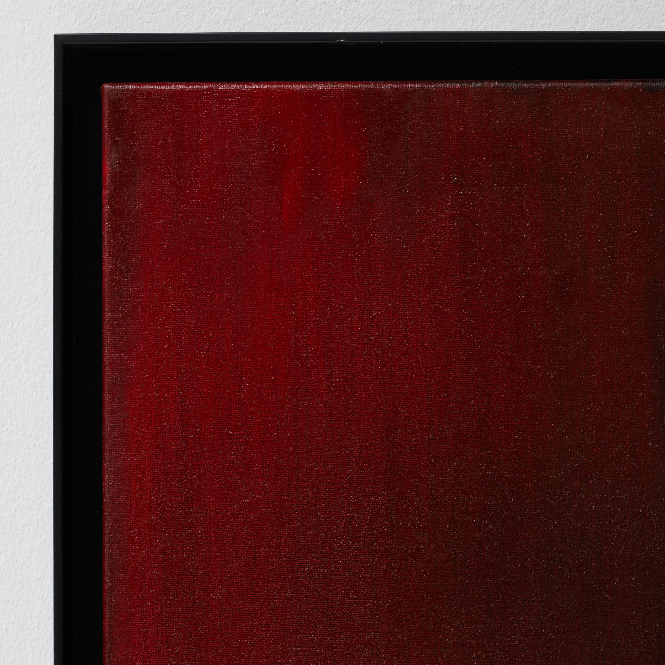 Javier Agudo, inspiriertes abstraktes Gemälde, Öl auf Leinwand, Mid-Century Modern inspiriert im Angebot 11