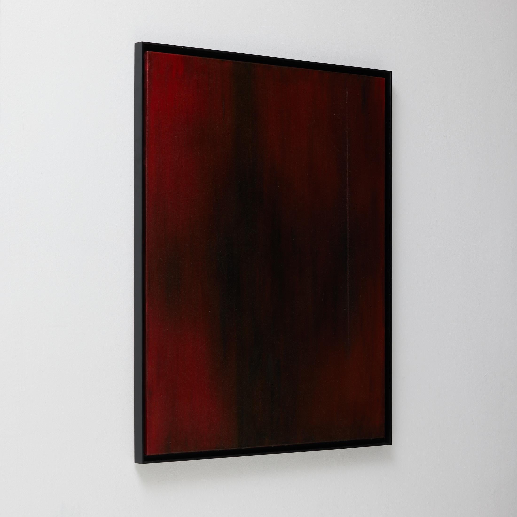 Javier Agudo, inspiriertes abstraktes Gemälde, Öl auf Leinwand, Mid-Century Modern inspiriert (Moderne der Mitte des Jahrhunderts) im Angebot