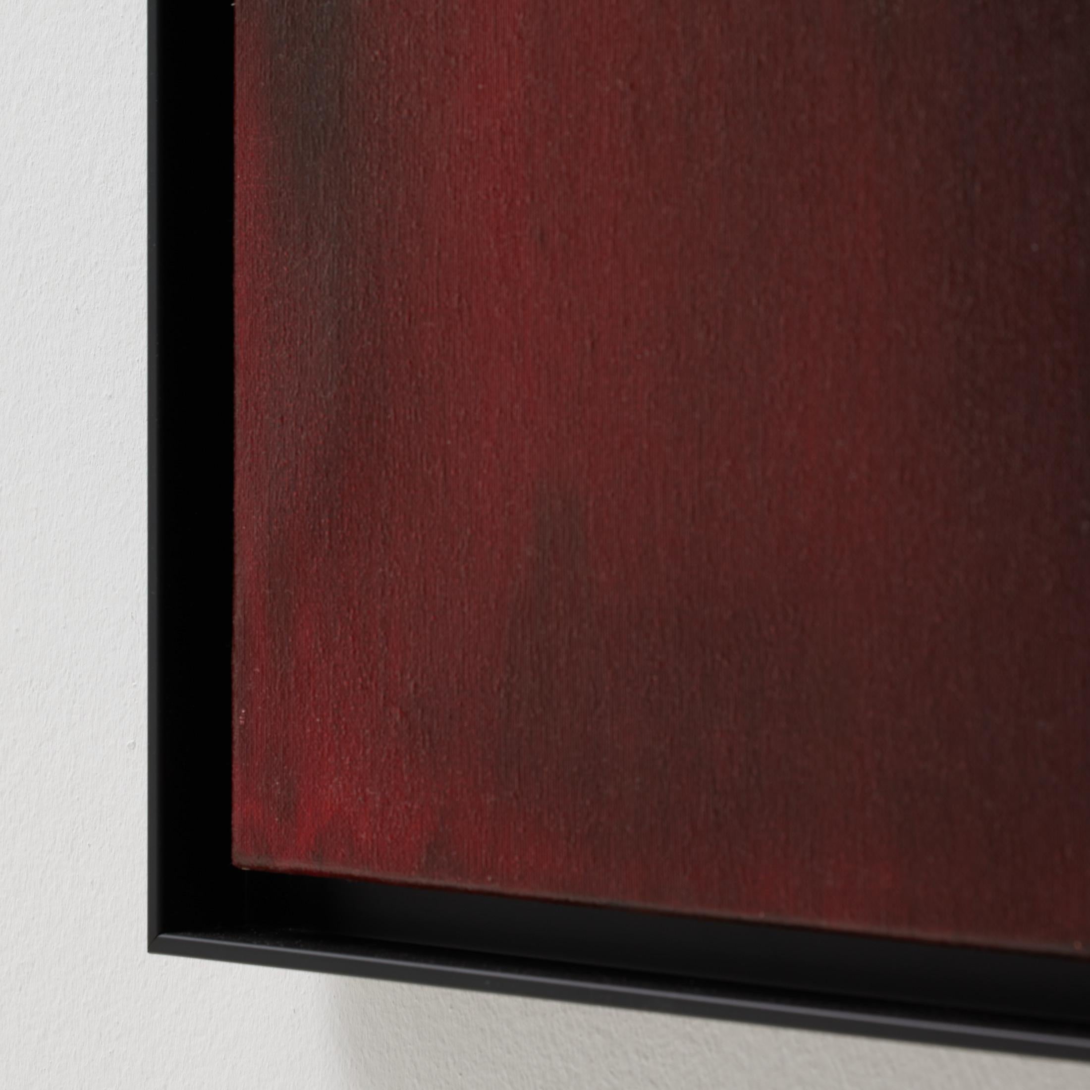 Javier Agudo, inspiriertes abstraktes Gemälde, Öl auf Leinwand, Mid-Century Modern inspiriert im Angebot 1