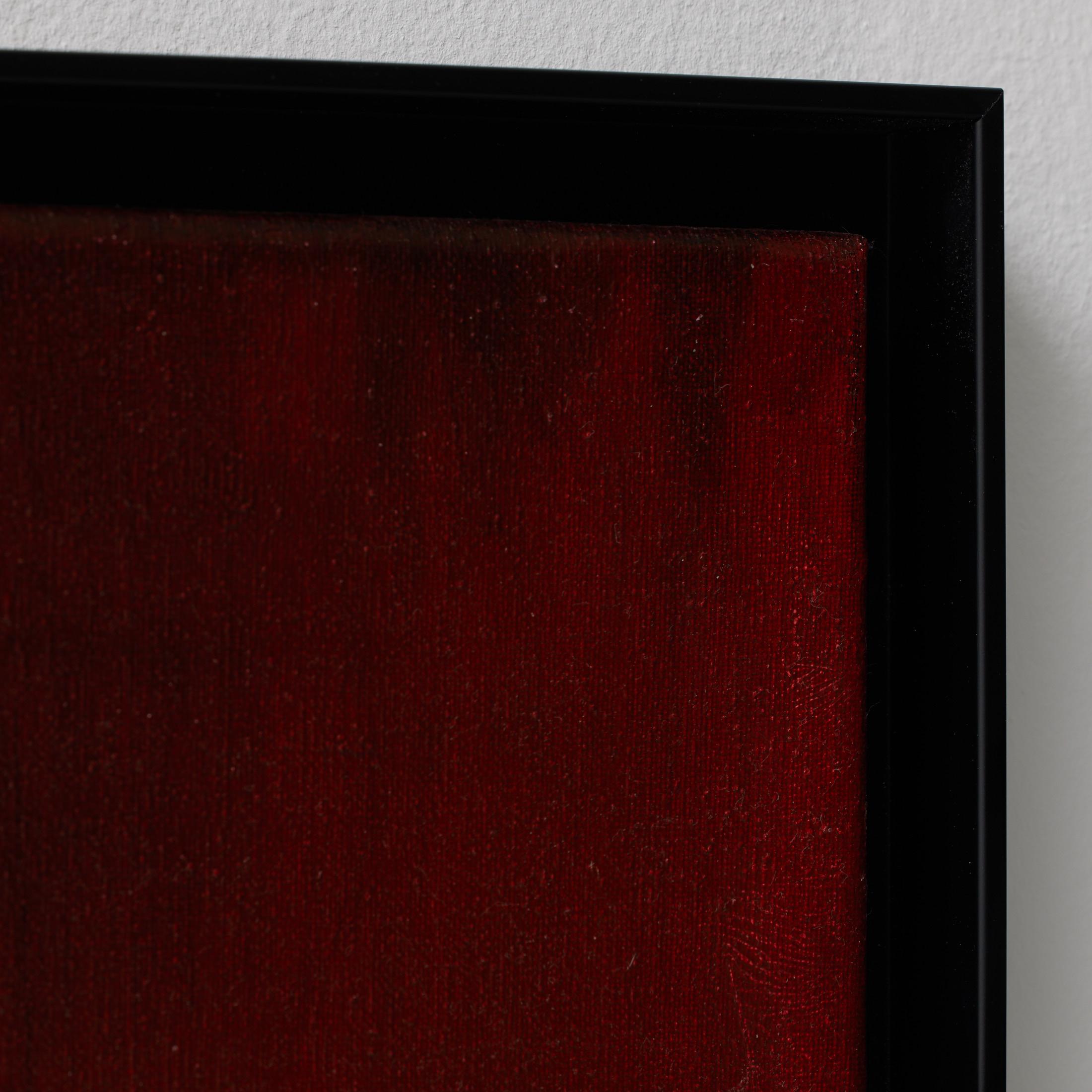 Javier Agudo, inspiriertes abstraktes Gemälde, Öl auf Leinwand, Mid-Century Modern inspiriert im Angebot 3