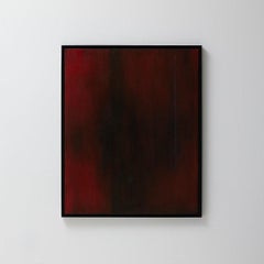 Javier Agudo, Composizione astratta ispirata allo stile Mid-Century Modern, olio su tela