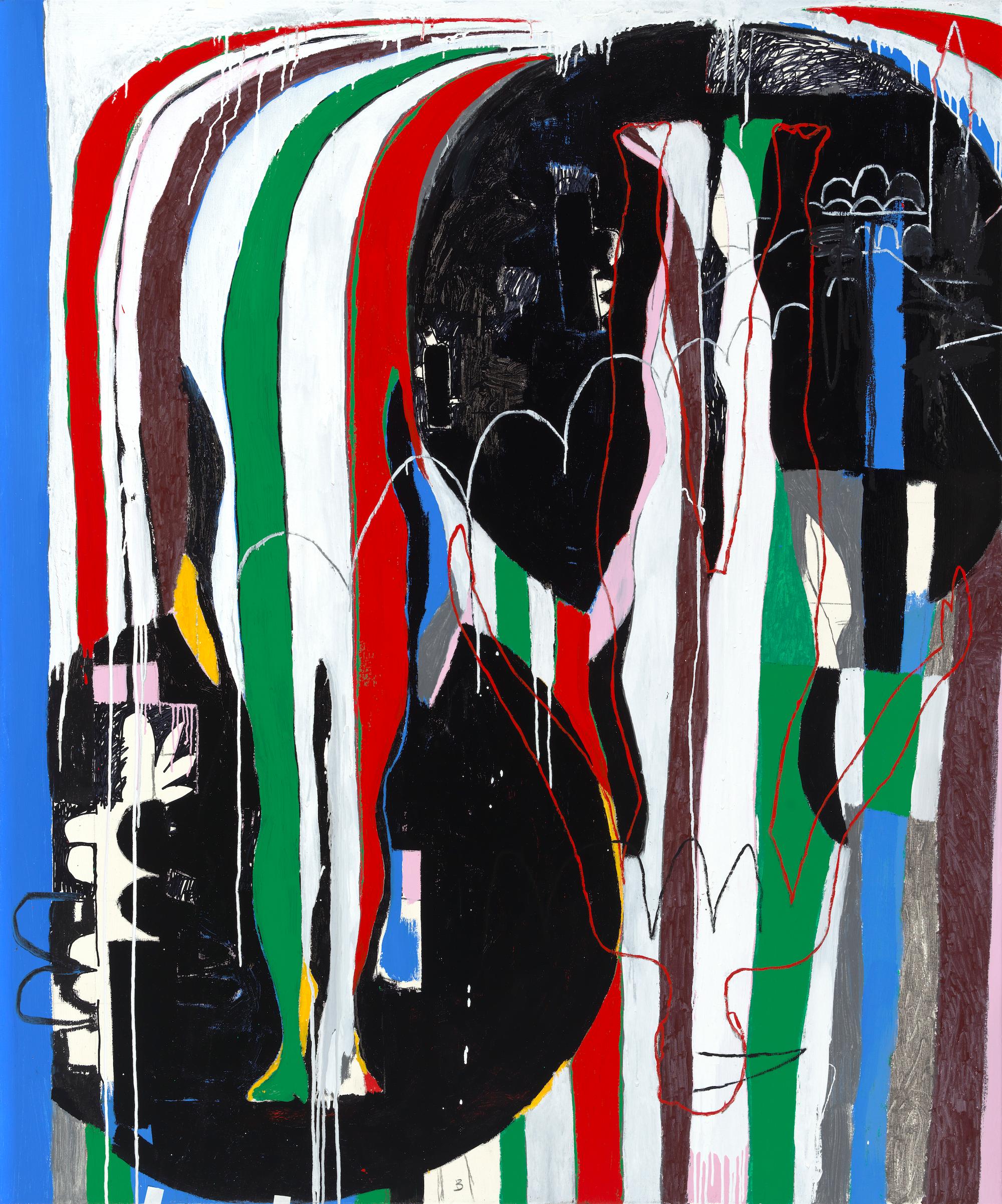 Javier Arizmendi-Kalb Abstract Painting - Watermark