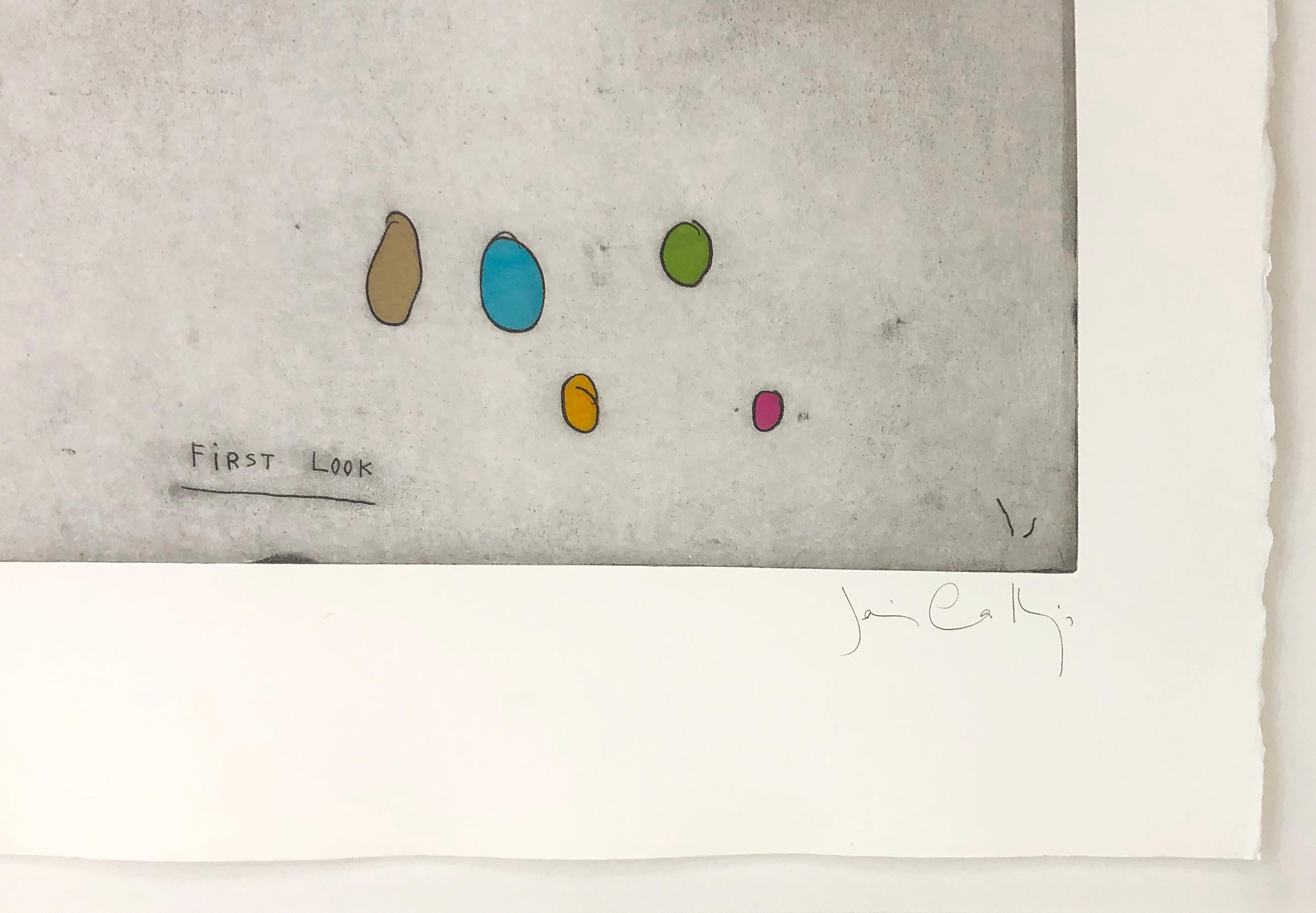 First Look (hand finished etching) - Print by Javier Calleja