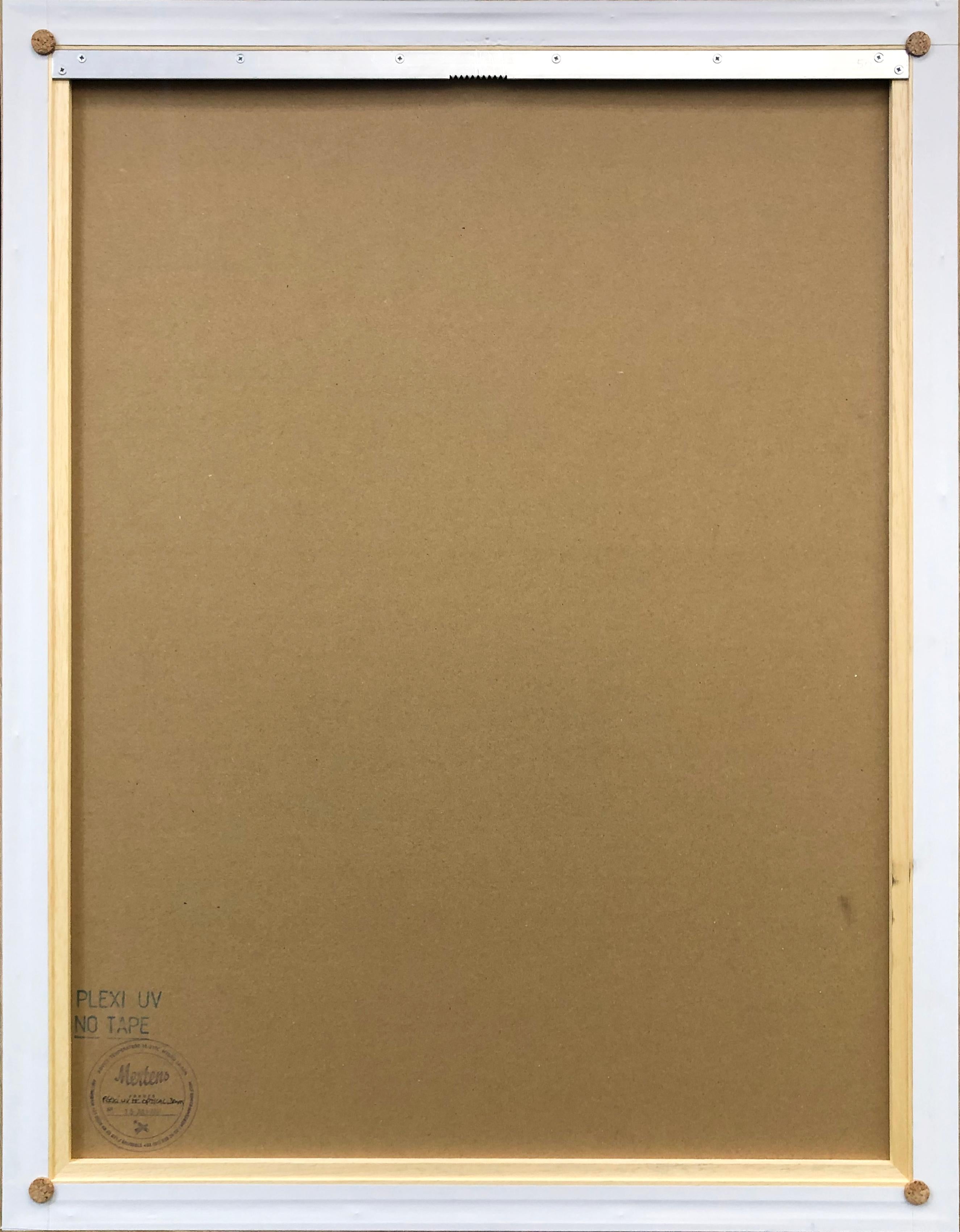 First Look (hand finished etching) - Beige Portrait Print by Javier Calleja
