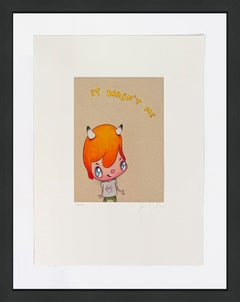 It Wasn't Me (framed hand signed etching)