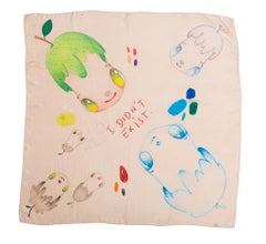 JAVIER CALLEJA - Limited edition scarf I DIDN'T EXIST Modern Anime Fashion