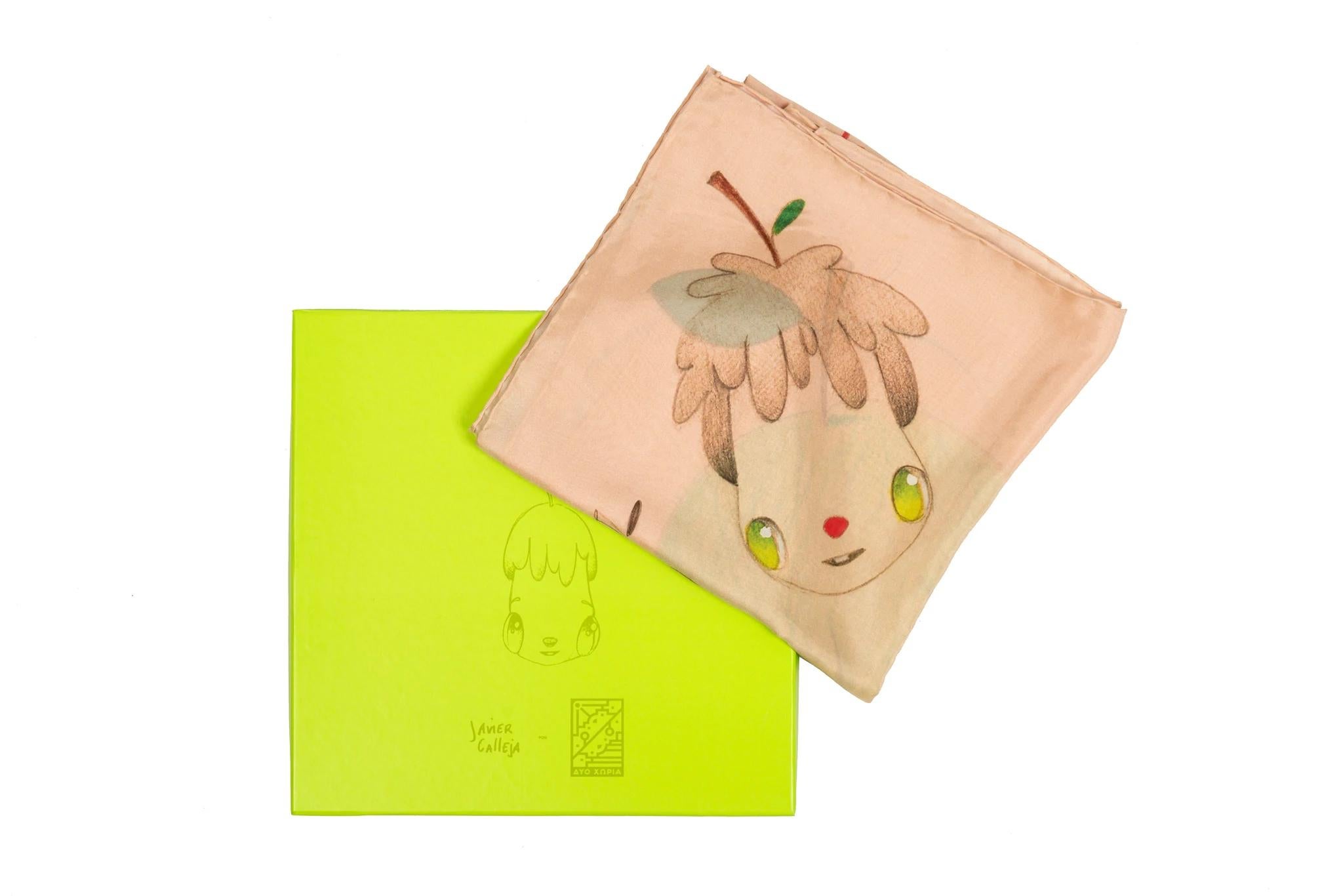 Écharpe JAVIER CALLEJA - Écharpe en édition limitée I DIDN'T EXIST (IL N'existe pas) - Mode moderne - Print de Javier Calleja