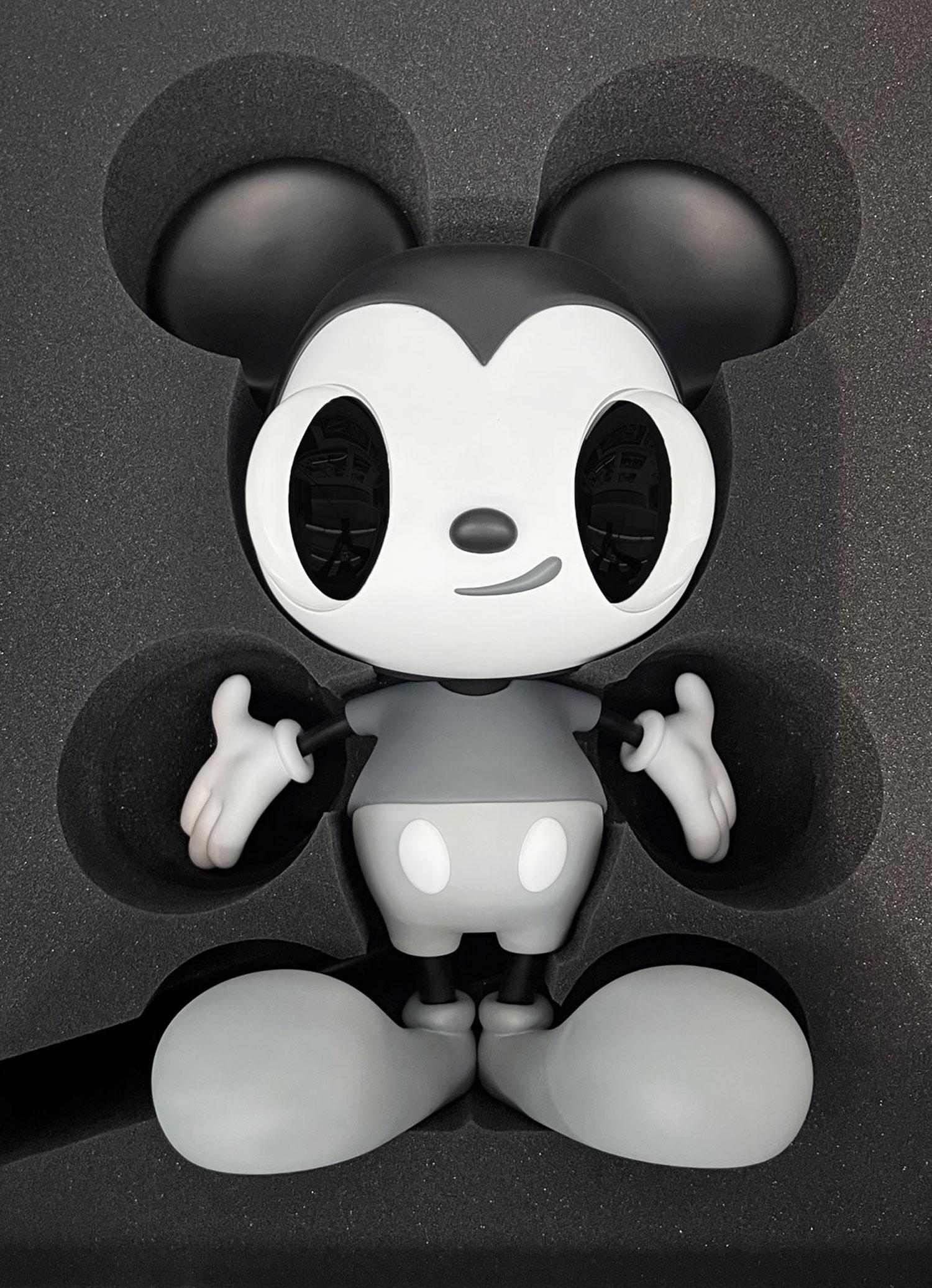 Javier Calleja Mickey Mouse grey (Javier Calleja art toy) For Sale 1